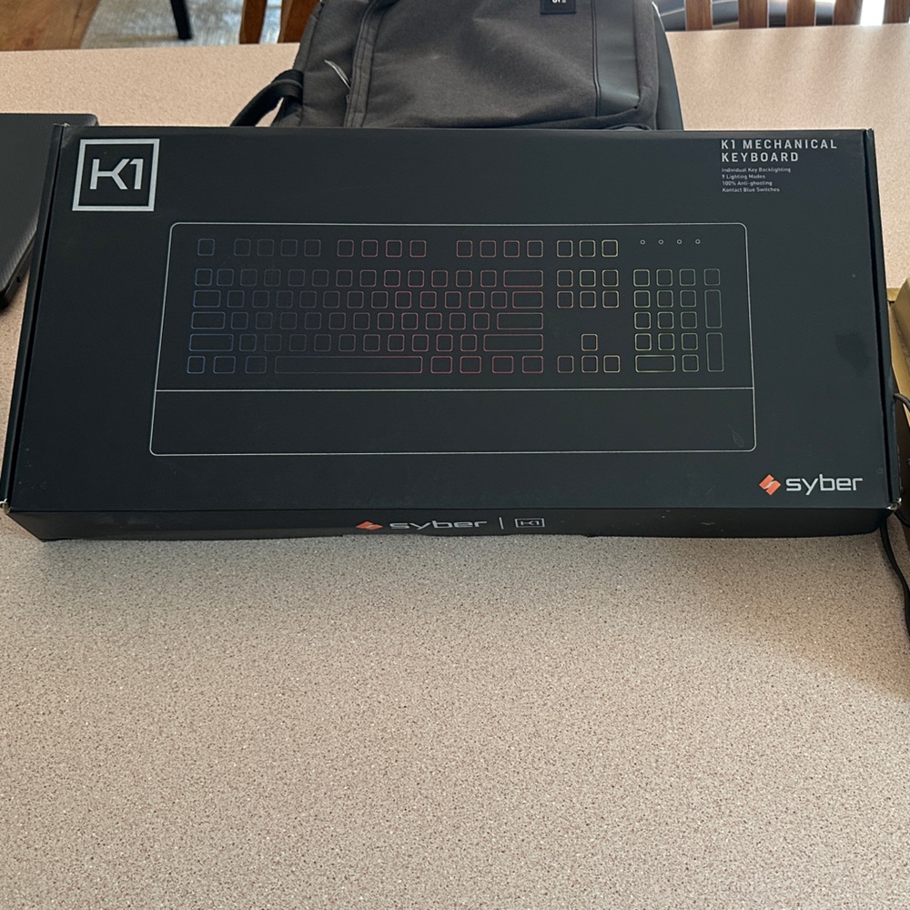 NWB K1 syber Mechanical Gaming Keyboard - Black